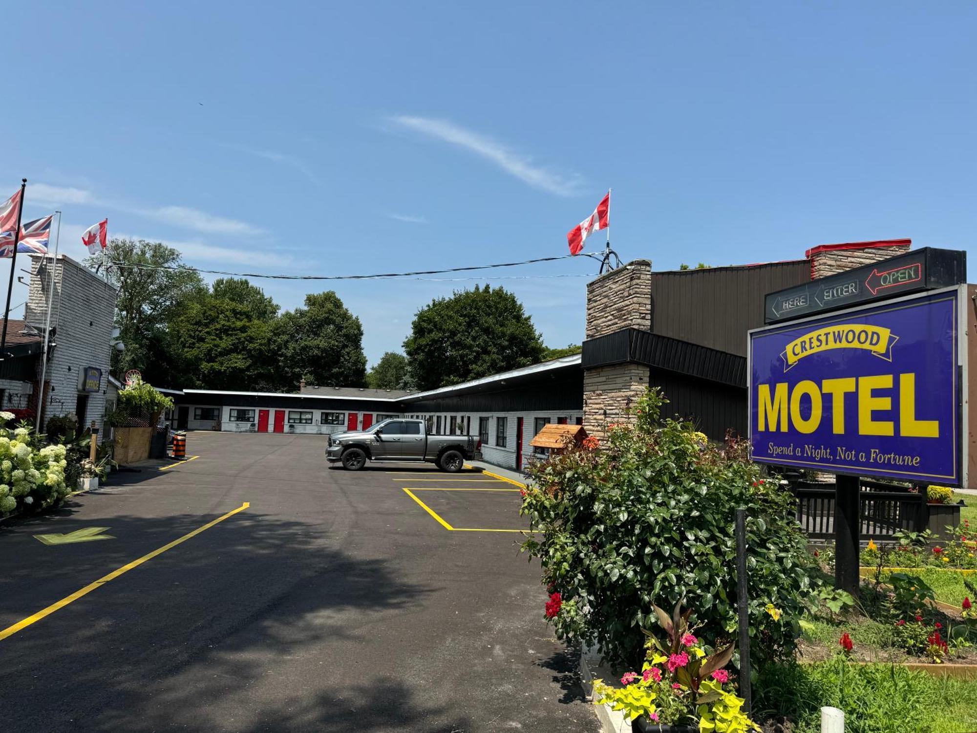 Crestwood Motel Burlington Exterior foto